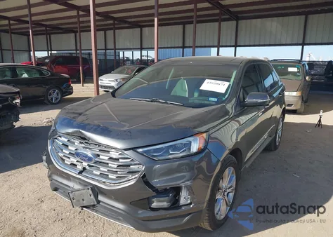 2019 Ford Edge Titanium from USA, damaged, VIN 2FMPK3K91KBB88854